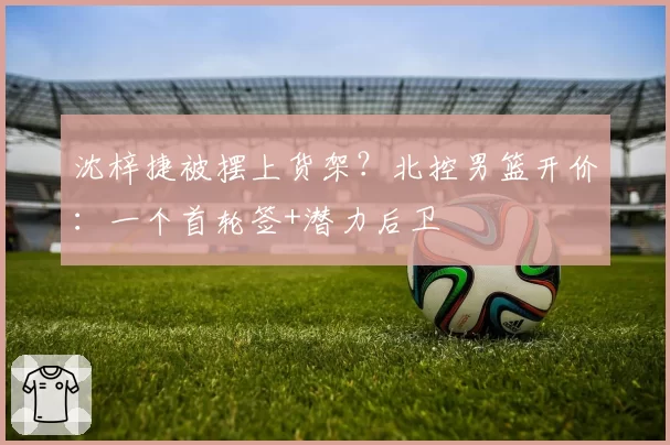 沈梓捷被摆上货架？北控男篮开价：一个首轮签+潜力后卫